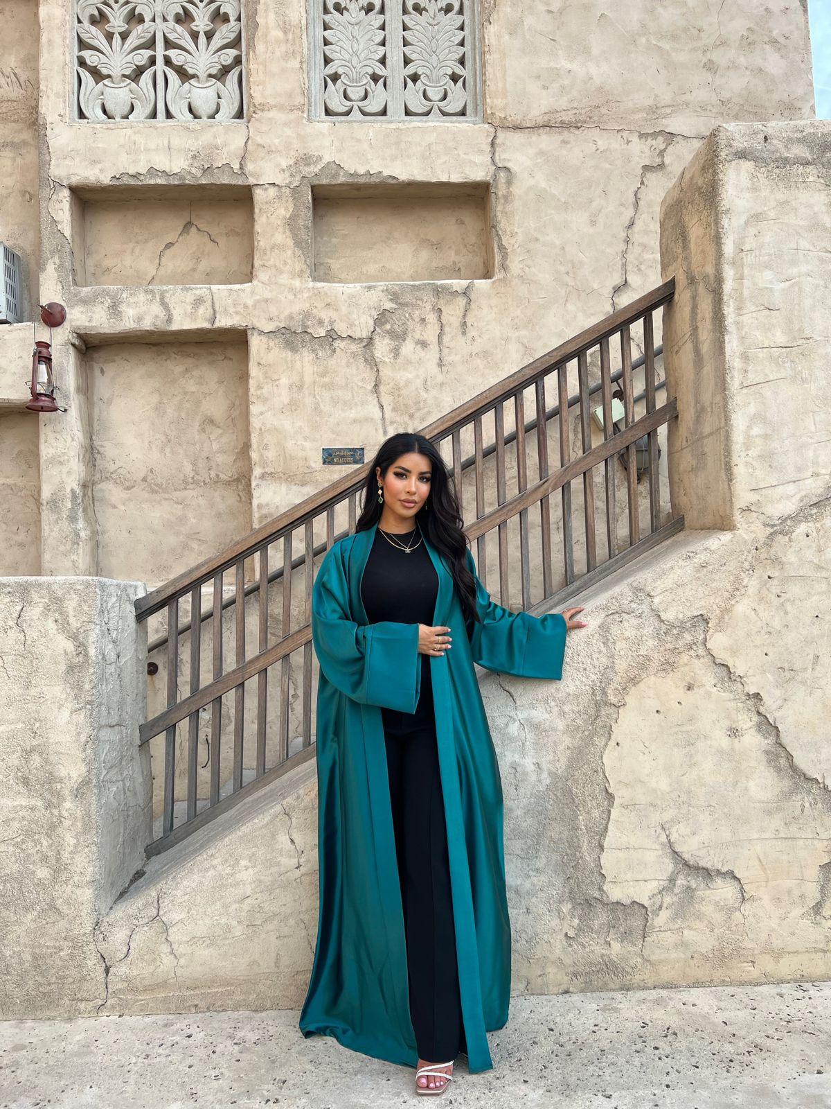 Emerald Green Abaya