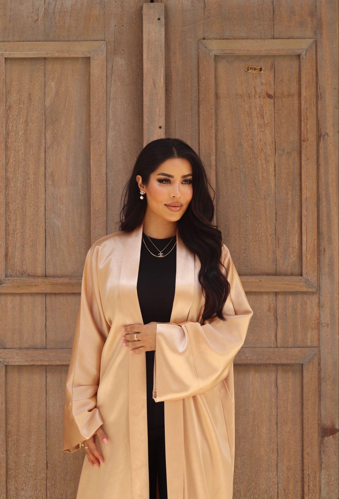 Champagne Gold Abaya