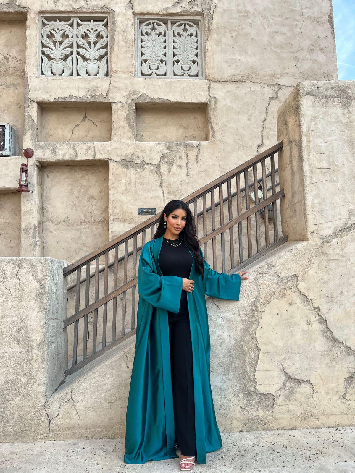 Emerald Green Abaya