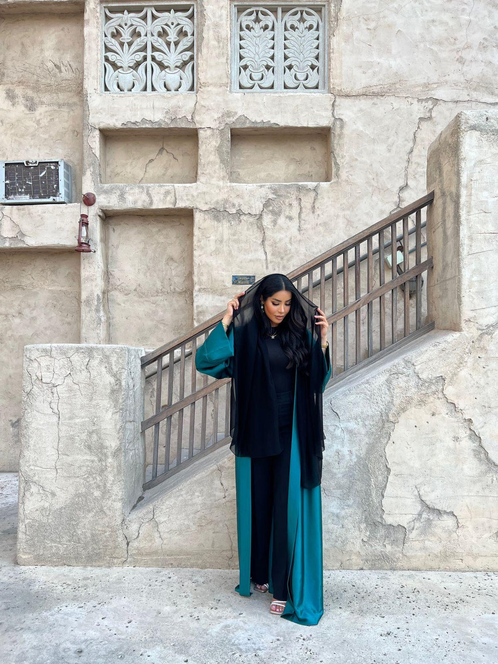 Emerald Green Abaya
