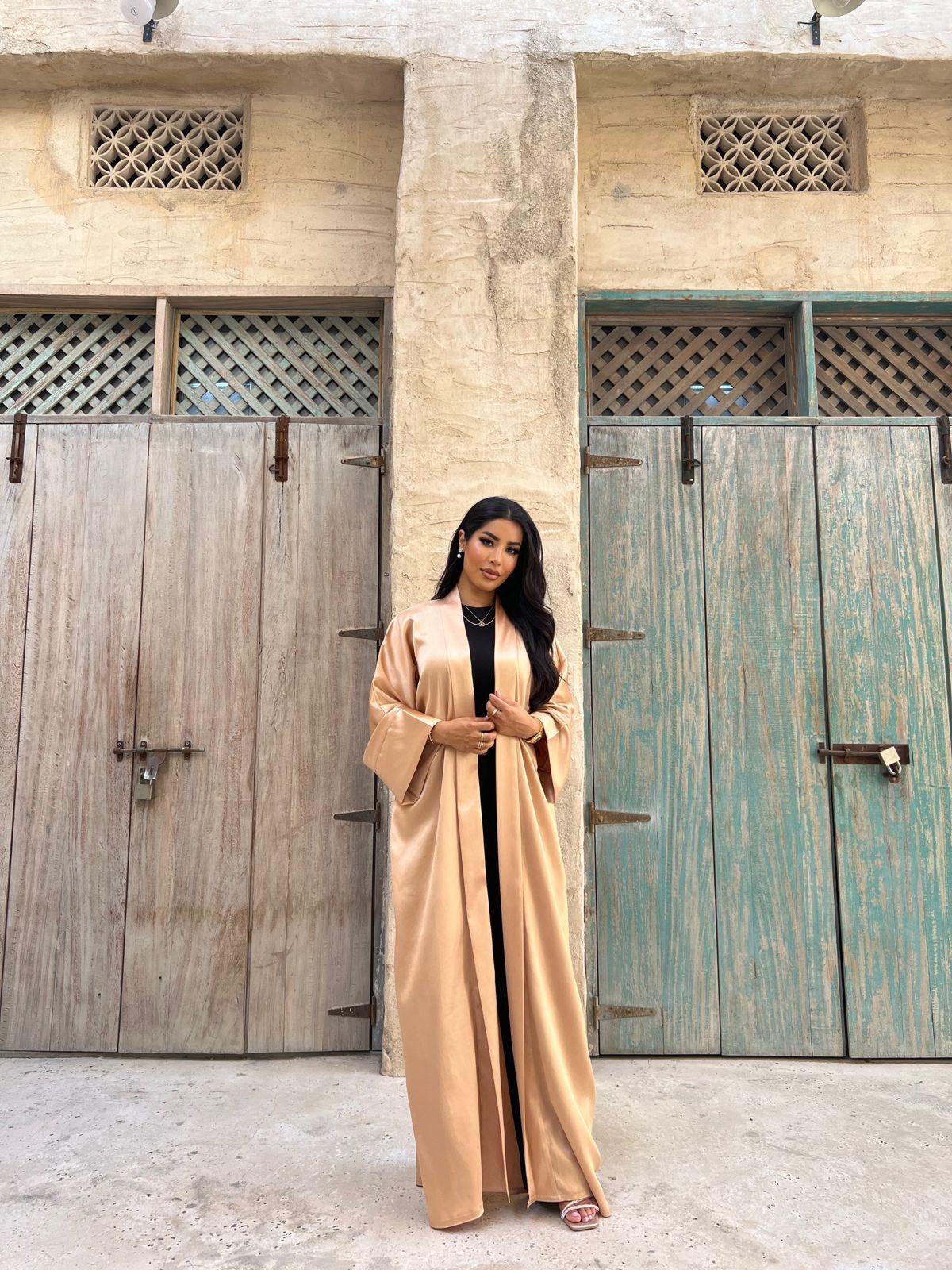 Champagne Gold Abaya