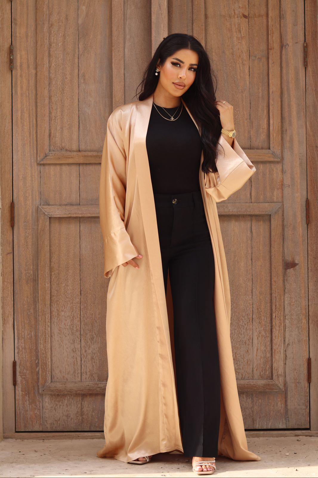 Champagne Gold Abaya