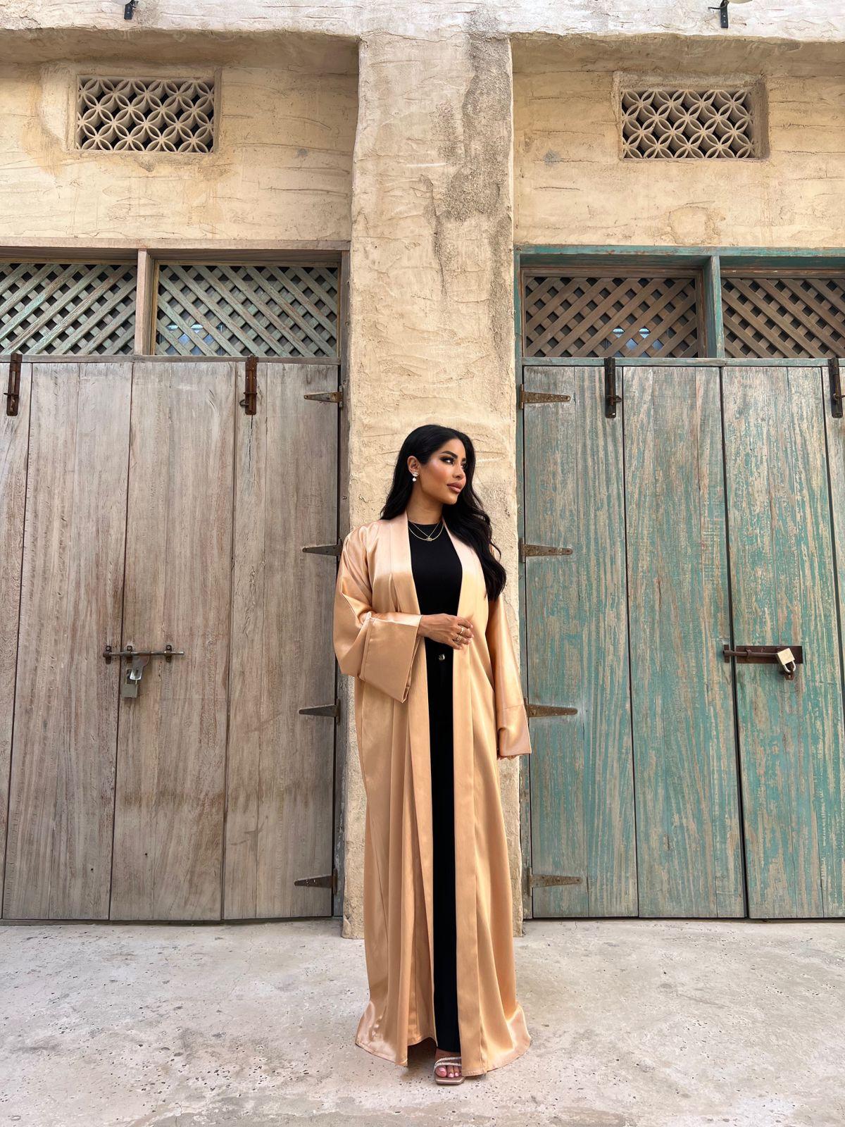 Champagne Gold Abaya