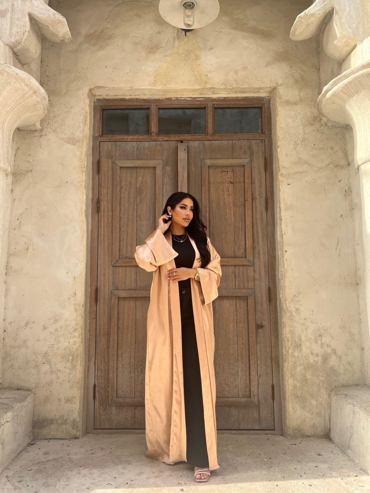 Champagne Gold Abaya