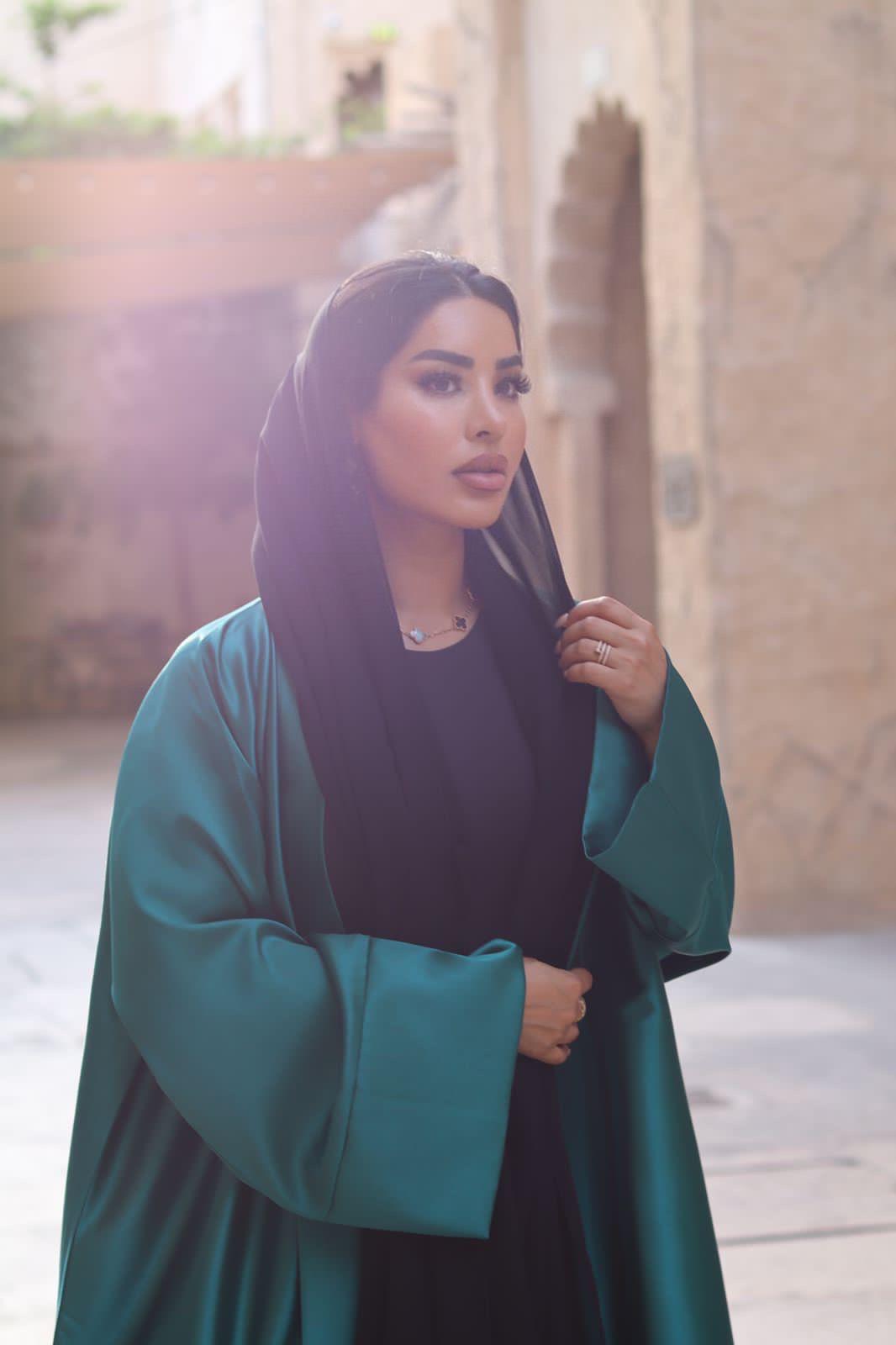 Emerald Green Abaya
