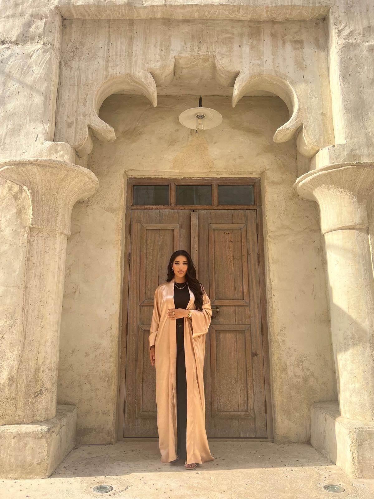 Champagne Gold Abaya